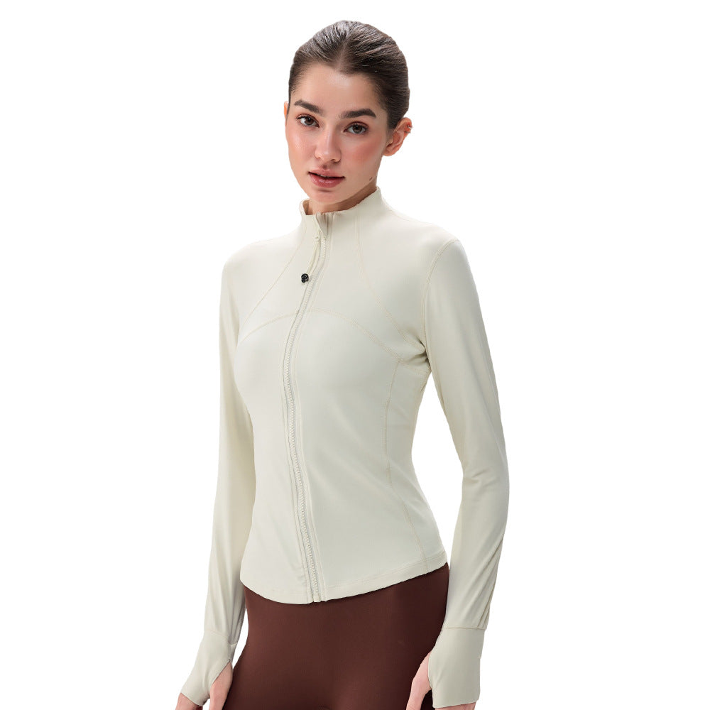 Women's High-Collar Zip Golf Jacket – product view 5