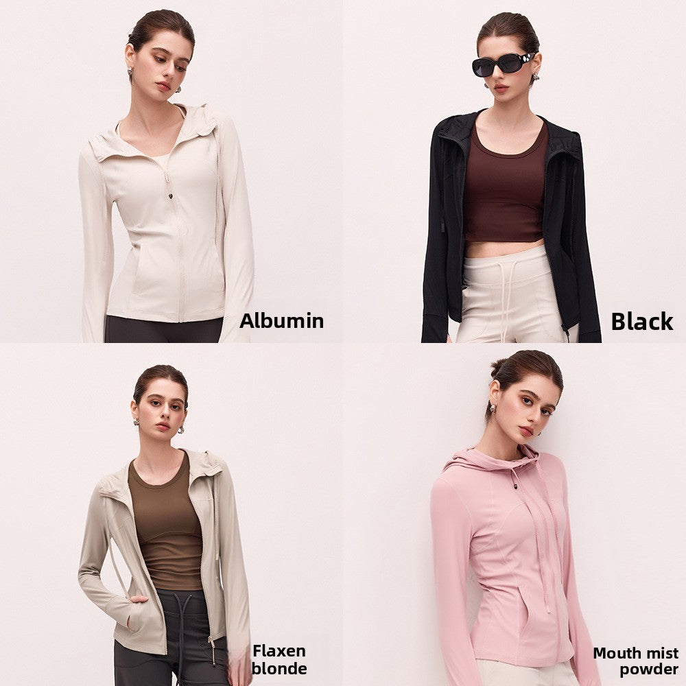 Women's Hooded Golf & Tennis Jacket – product view 3
