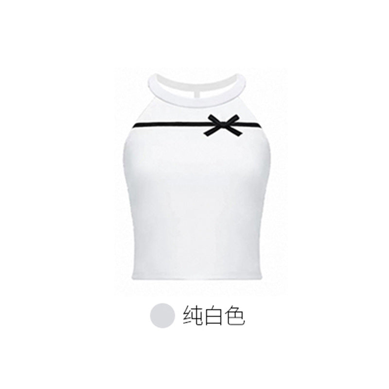 Women's Padded Halter Tennis Top