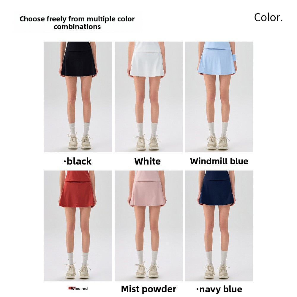 Women's Quick-Dry Tennis Skort with Pockets – product view 3