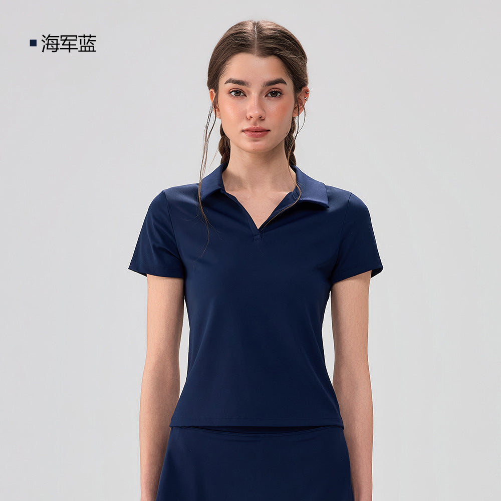 Women's Short-Sleeve Polo Golf Shirt – product view 8