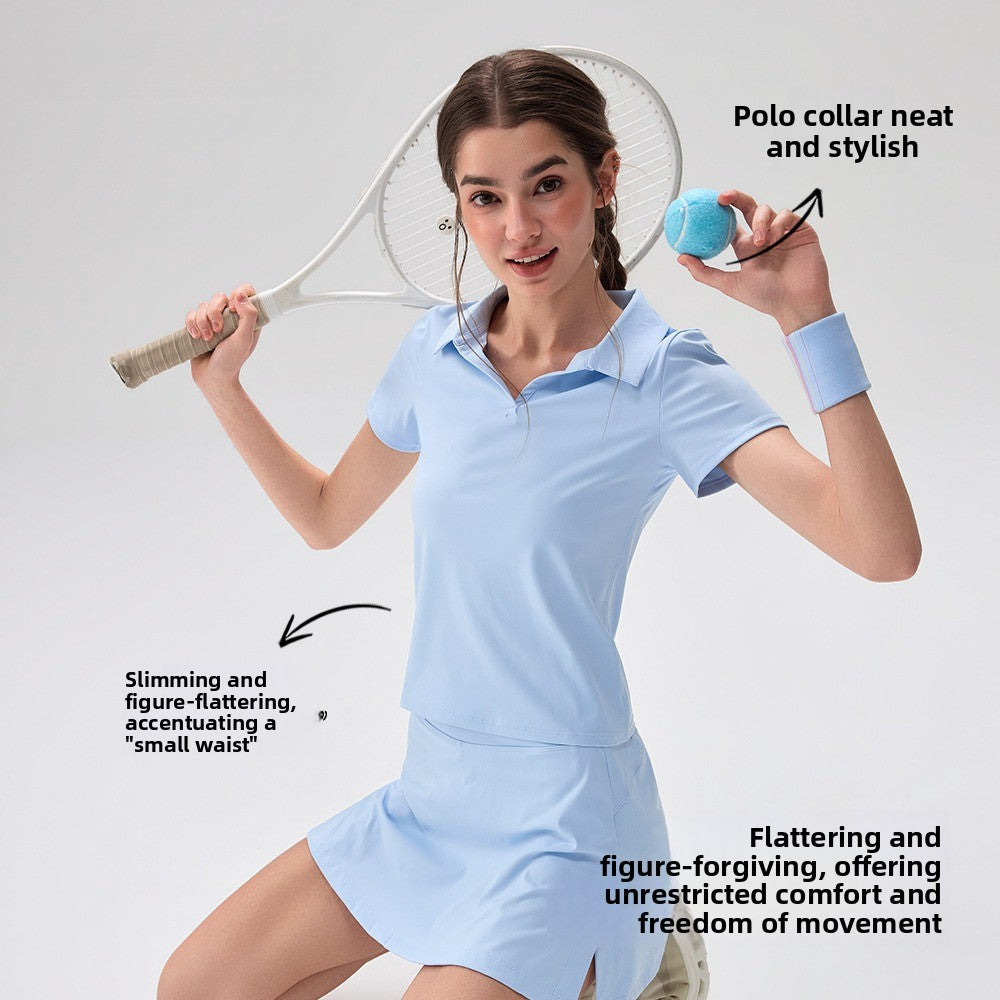 Women's Short-Sleeve Polo Golf Shirt – product view 2