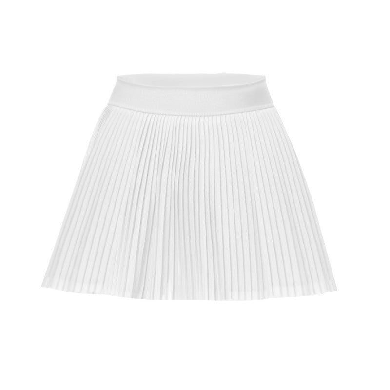 Women's Pleated Tennis Skirt with Built-In Shorts