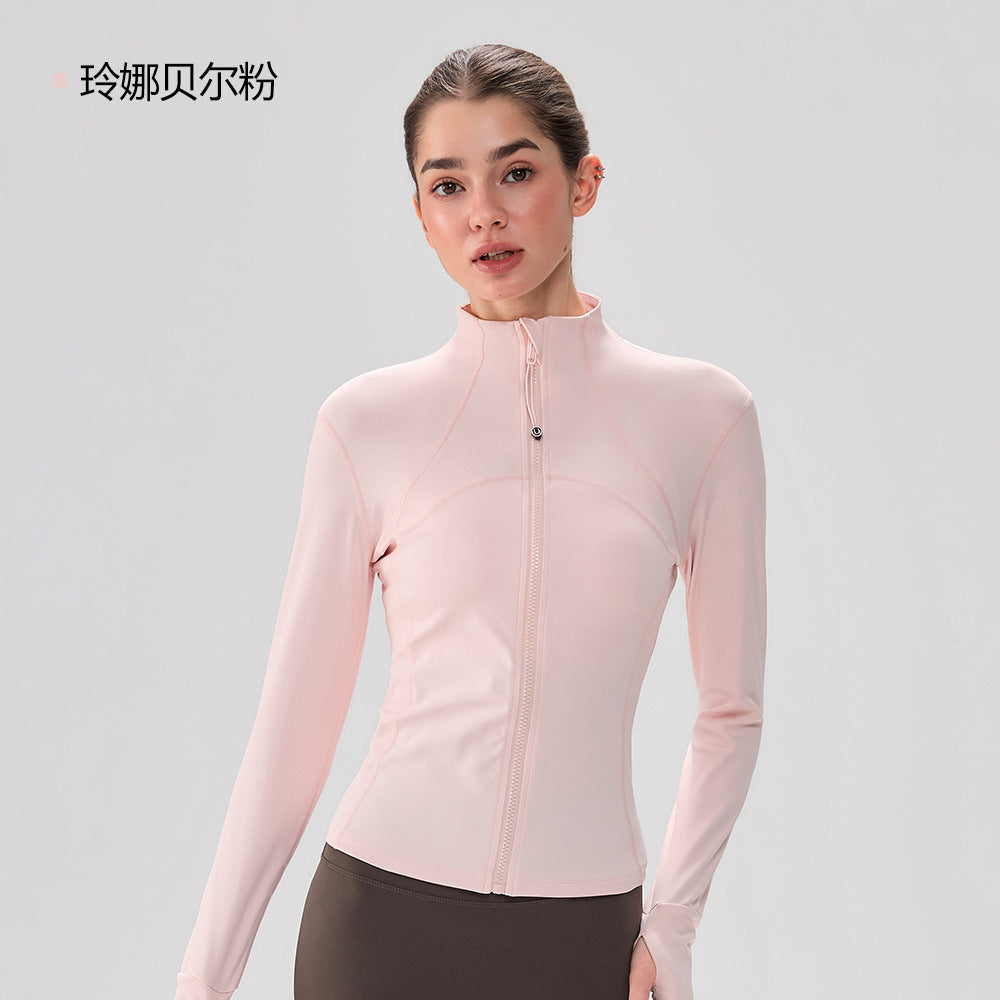 Women's High-Collar Zip Golf Jacket – product view 12