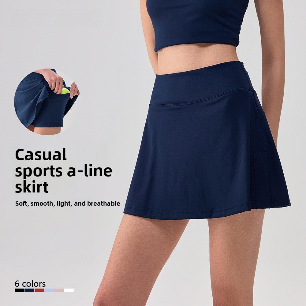 Women's Quick-Dry Tennis Skort with Pockets – product view 1