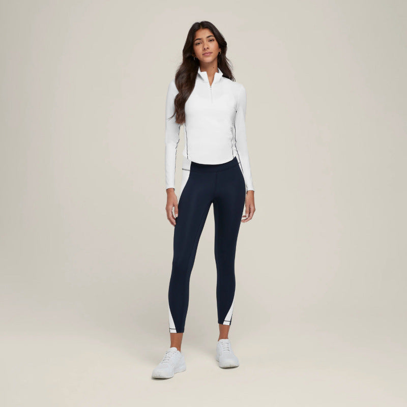 Women's Long-Sleeve Zip Golf & Tennis Top – product view 4