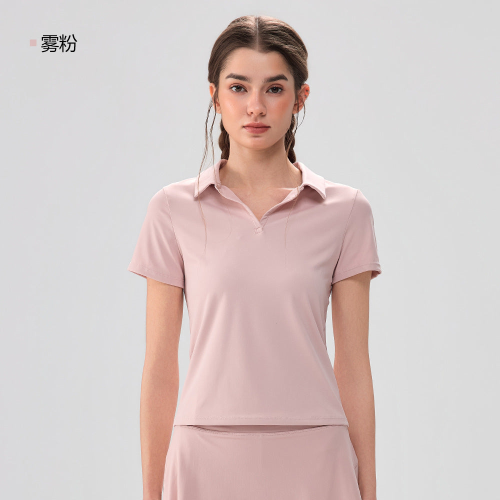 Women's Short-Sleeve Polo Golf Shirt – product view 10