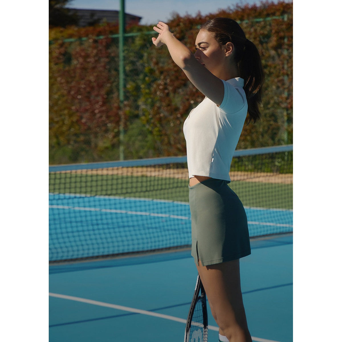 Women's High-Waist Breathable Tennis Dress — product view 4