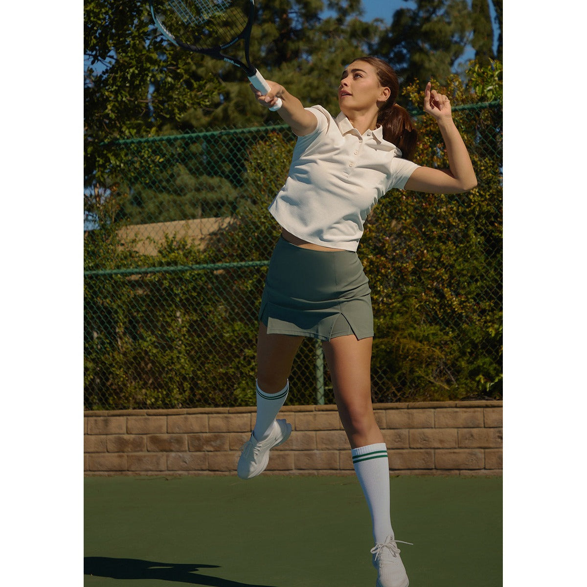 Women's High-Waist Breathable Tennis Dress — product view 5