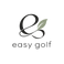easy golf abstract monogram logo
