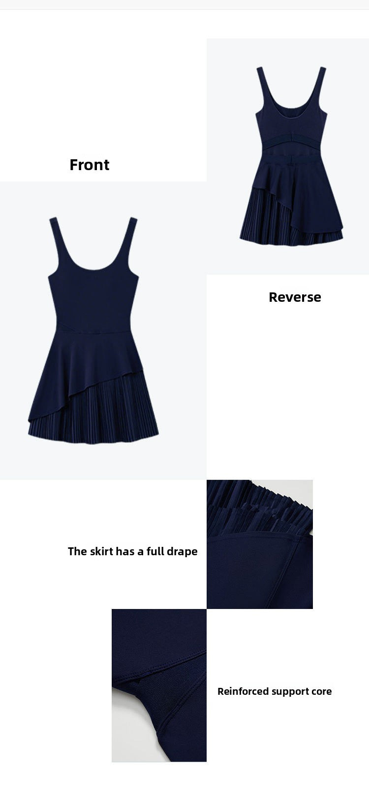 Women's tennis dress product detail